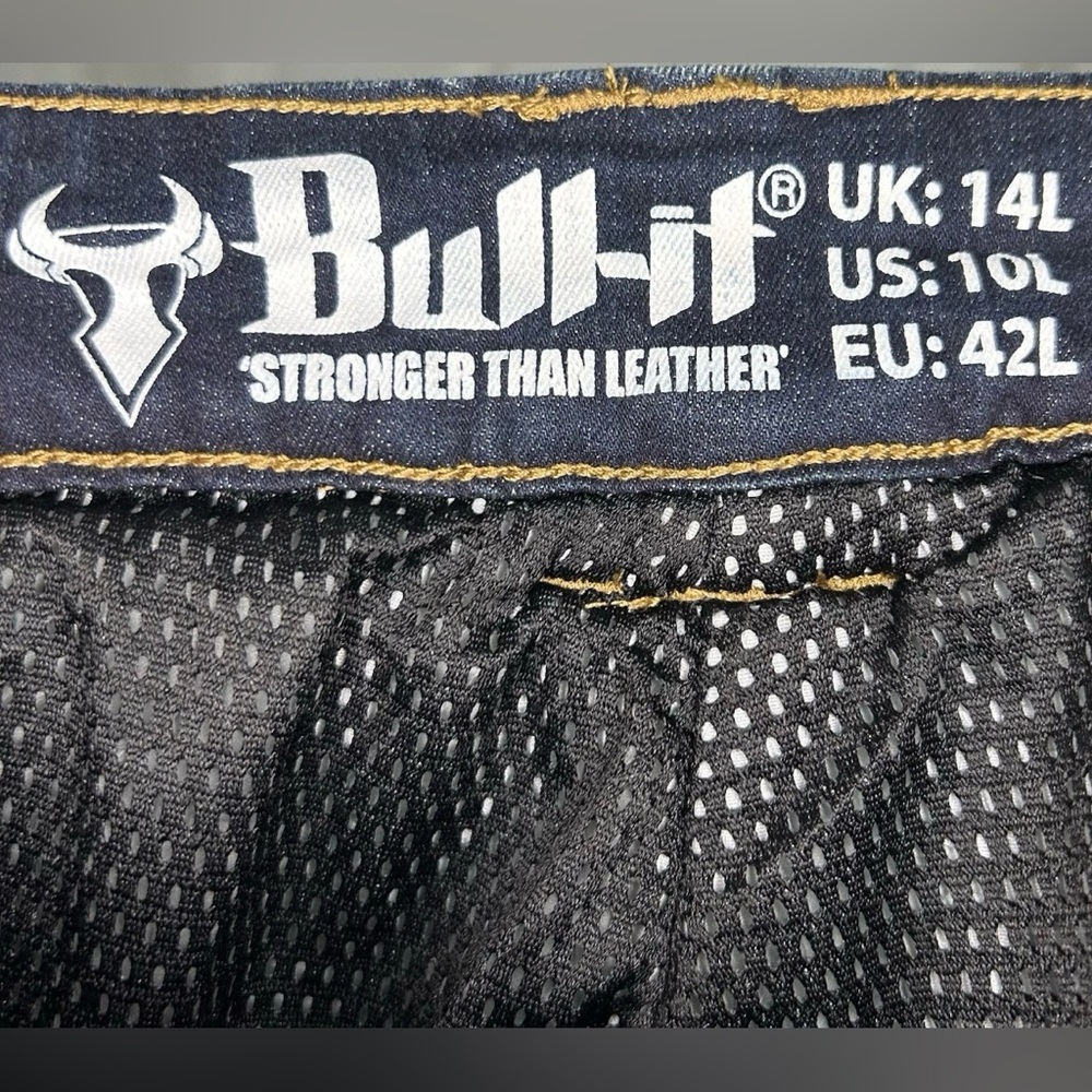 Bull-it SR6 Motorcycle Jeans Vintage Blue Covec Padded Women’s Size 10 US - Picture 9 of 13